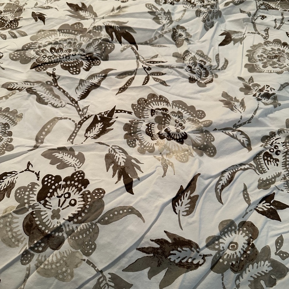 Garnet Hill Printed Duvet Cover